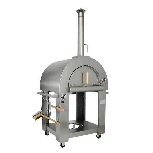 Forno a Pizza Conversível a Lenha/Gás - TUDO EM CASA